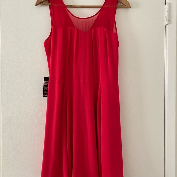 Express red dress, heart shape, size 10 - Picture 1 of 11